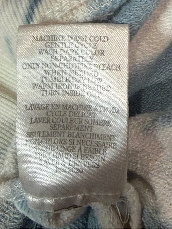 Lulus Z Supply Women’s Multicolor White String Tie Joggers with pockets Size M - Picture 6 of 9